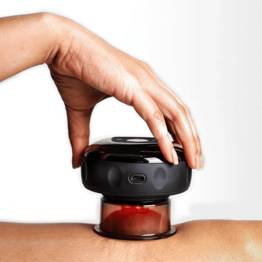 Masseur ventouse chauffant & lumière rouge